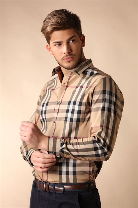 burberry levels mens clothing|designer shirt burberry for men.